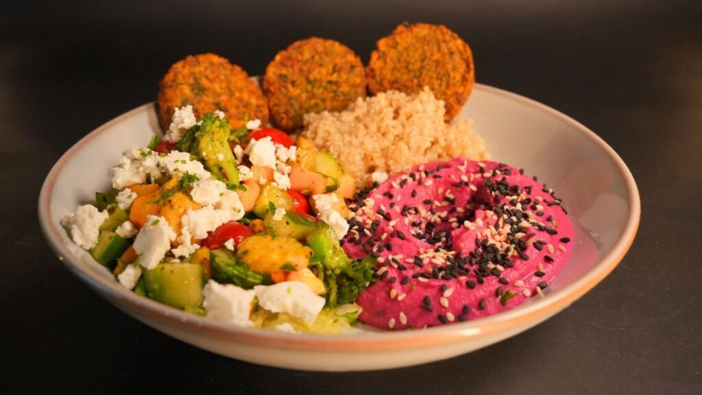 Mediterranean Falafel Salad Bowl