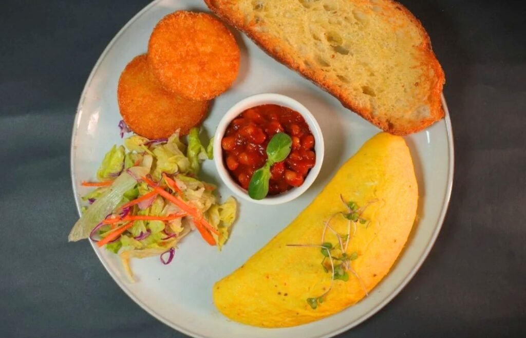 Peri Peri Chicken Omelette: Protein-Rich Comfort with a Gentle Kick